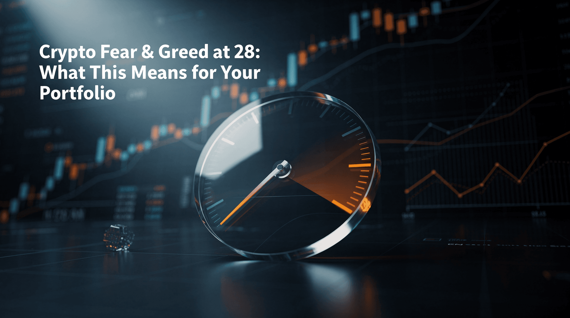 Crypto Fear & Greed at 28: What This Means for Your Portfolio